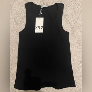 Zara Black Tank Top